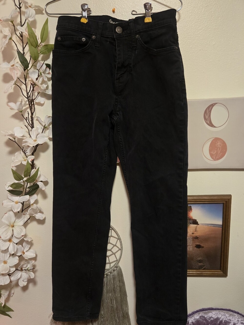 Goodfellow & Co Total Flex Black Straight Jeans - 29x30